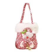 YIMWNYI Reusable Fabric Christmas Gift Bag for Candy and Small Gifts, Perfect for Holiday Parties or Home Use
